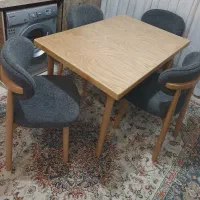 میز ناهار خوری ۴ نفره چوب راش