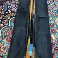 چوب اسنوکر بیلیارد دو عدد به همراه گچ و کیف