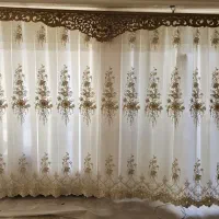 پرده اتاق و پذیرایی با متعلقات