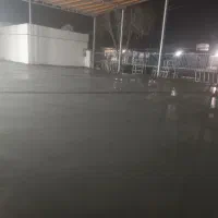 بتن ریزی کف با ماله پرانه ایی