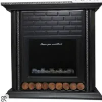 بخاری گازی طرح شومینه