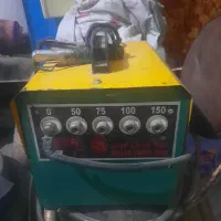 یک عدد دستگاه جوش ۱۵۰ آمپر،و یک عدد گاز سرد خانه
