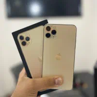 آیفون 11 پرومکس حافظه256 دوسیم m/ch پک اصلی مفت