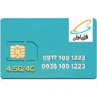 جفت سیم کارت رند منطبق همراه اول و ایرانسل قدیمی