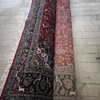 دوتخته فرش پانصد شانه زمینه گلی