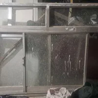 دوتاپنجره الومینیوم ویدونه در