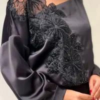 انواع شومیز مجلسی شومیز مشکی