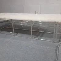 نیمکت فلز و پارچه