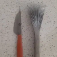 شانه وقلاب قالی بافی