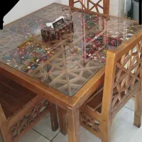 میز ناهار خوری سنتی 4نفره