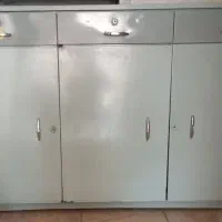 کابینت|کتابخانه، شلف، قفسههای دیواری|شاهینشهر, خانه کارگر|دیوار