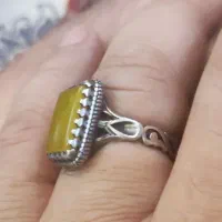 انگشتر نقره شرف سمش