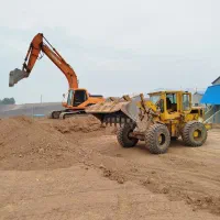 اجاره لودر کامیون خاکبرداری کمپرسی مصالح آجر ماسه