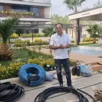آبیاری قطره‌ای و بارانی هوشمندباغ،باغچه و فضای سبز