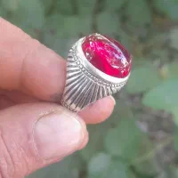 یاقوت سرخ معدنی  عقیق سرخ