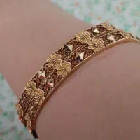 فروش النگو سایز ۲ با طرح زیبا ۲۲ گرم