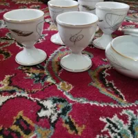 فروش پنج عدد تخم مرغ خوری چینی آرکوپال ژاپن