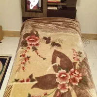 تخت خواب و میز آرایشی.