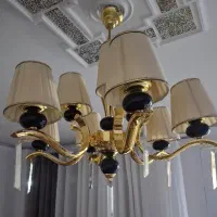لوستر ۹ شاخه با آویز