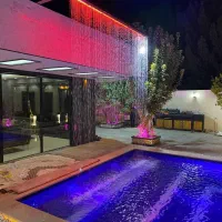 تولید ابنما/کرتین شیشه ای&پرده اب/بارانی کد۵۵۴