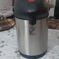 فلاکس سه لیتری استیل سالم درحد نو