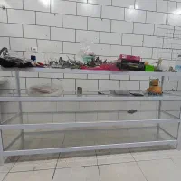 ویترین مغازه شیشه ای ۴ طبقه