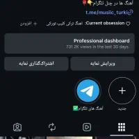 پیج اینستاگرام آهنگ ترکی 83K واقعی