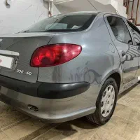 پژو ۲۰۶ SD V8 مدل ۱۳۹۸ بی رنگ کارمندی