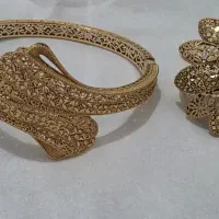 ست دستبند انگشتری طلای ۱۸ عیار فیوژن