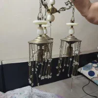 لوستر۳ شاخه برنج
