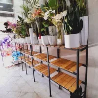 استند گل ،  قفسه برای گل فروشی