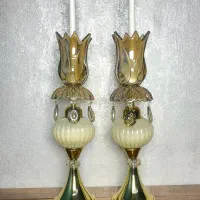 شمعدان شیشه ای