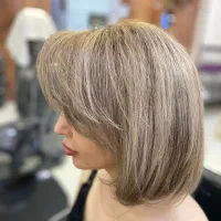 ترمیم کاشت ناخن فشیال صورت مژه رنگ کراتین بافت مو