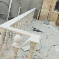 نصب انواع نرده سنگی صراحی ابزار پله