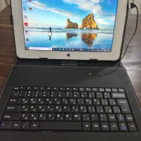 لپ تاپ تبلت لمسی فوجیتسو با قلم نوری + کیبورد +کیف