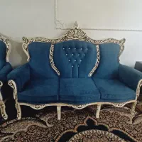 مبل 9 نفر سلطنتی با میز عسلی