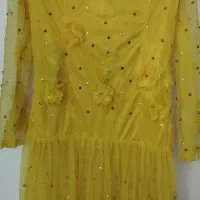 دو دست لباس سقزی زرد و آبی