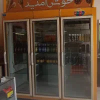 یخچال 3 درب ویترینی