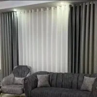 پانچ پرده مینیمال  دوخت رایگان عمده ومقطوع