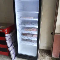 یخچال ویترینی مکعبی و فریزر ایستاده