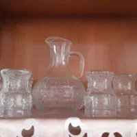 فروش یک دست پارچ ولیوان بلورایتالیا