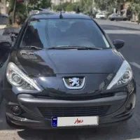 207 مشکی سقف فلز