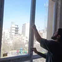 برای اولین بار در مشهد تبدیل پنجره لولایی به کشویی