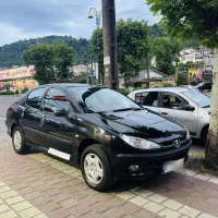 پژو ۲۰۶ موتور tu5.     v8مشکیsd مدل ۸۶