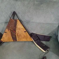 ساعت دیواری .گوشی تلفن.دوربین عکاسی یاشیکا