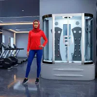 کابین دوش وان جکوزی مدل الویسا با سونا بخار اهواز