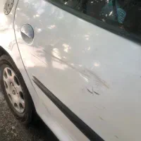 ماشین ۲۰۶ تیپ ۲ مدل ۱۳۸۱ سفید