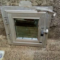 پنجره آلومینیومی ،چهار پایه ،بدنه کولر