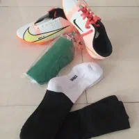 کفش استوک ورزشی ساقبند و جوراب