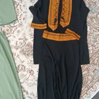 مانتو و شلوار ابر و بادی